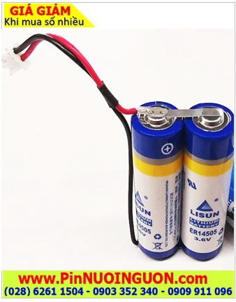 Lisun 2ER14505 (2viên ghép đôi), Pin nuôi nguồn Lisun ER14505 lithium 3.6v 4800mAh chính hãng